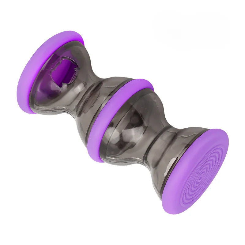 Pet Leaky Food Toy for Dogs Rolling Bite Puzzle Training Wear-Resistant ABS Plastic