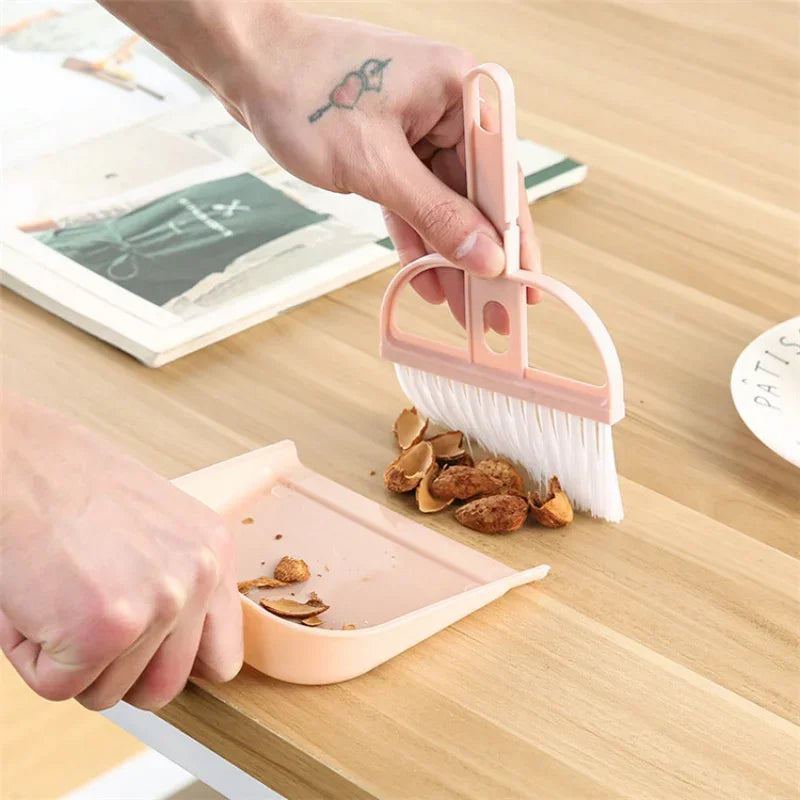 Hamster Dustpan Small Broom Set Pet Cleaning Tools Rabbit Pooper Scooper Guinea Pig Cat Toilet Accessories