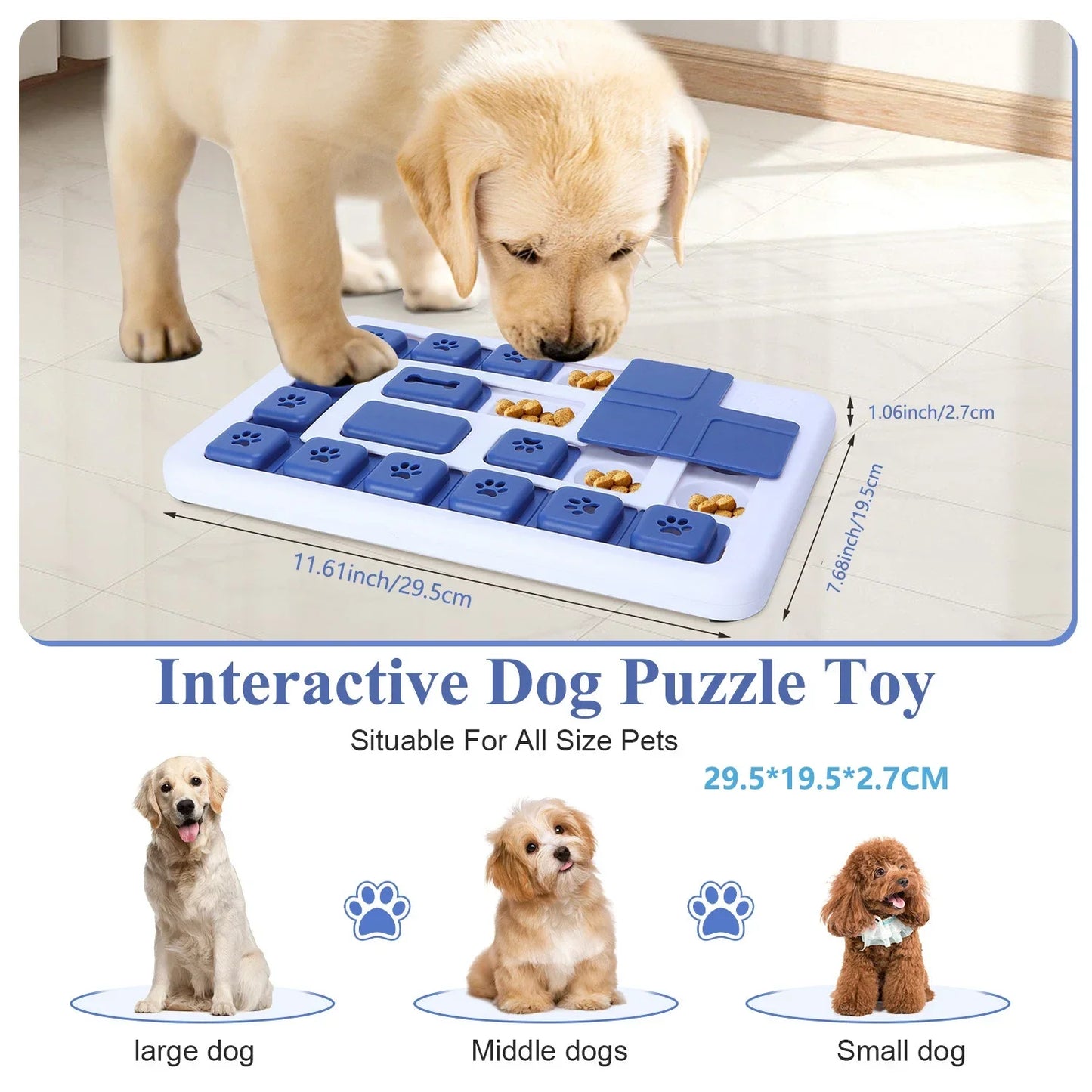 Dog Toys For Puppies Interactive Dog Toys For Training DogEnrichment Toys For Large Medium Small Smart Dogs Pet Puzzles To Plush