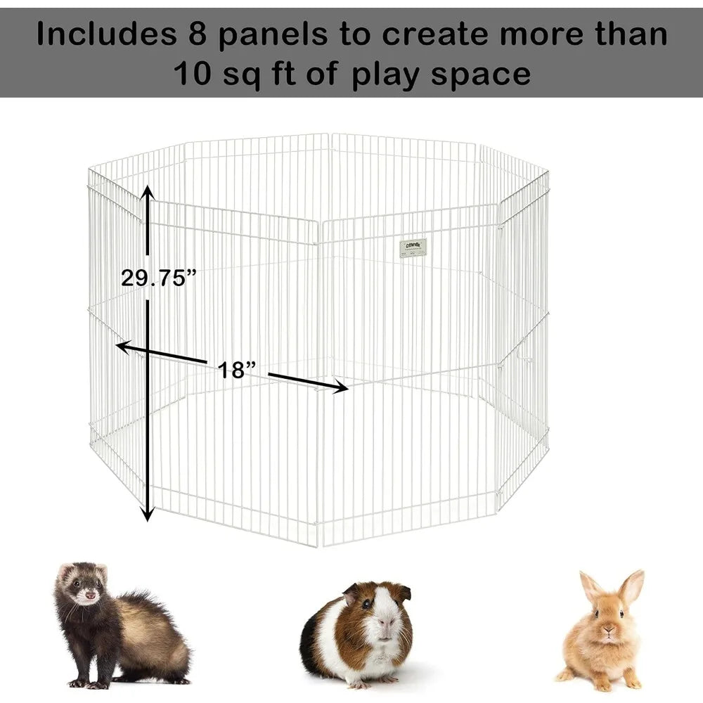 Midwest Ferret Nation Small Animal Exercise Cage 100 29 for Indoor and Outdoor Use