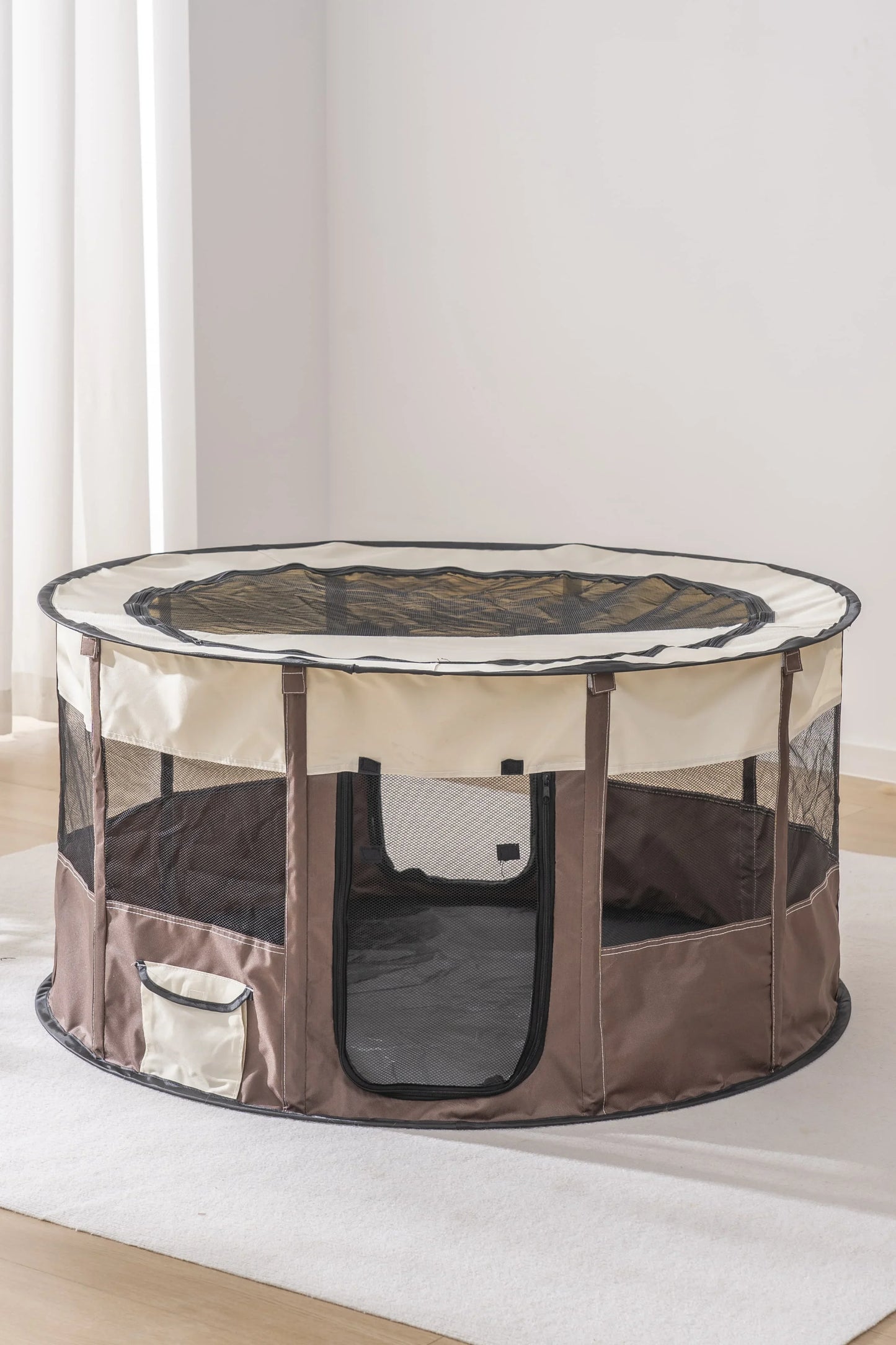 Foldable Mesh Ventilated Circular Pet Nest Outdoor Indoor For Cats And Dogs Extra Large Comfortable Cat Birthing House