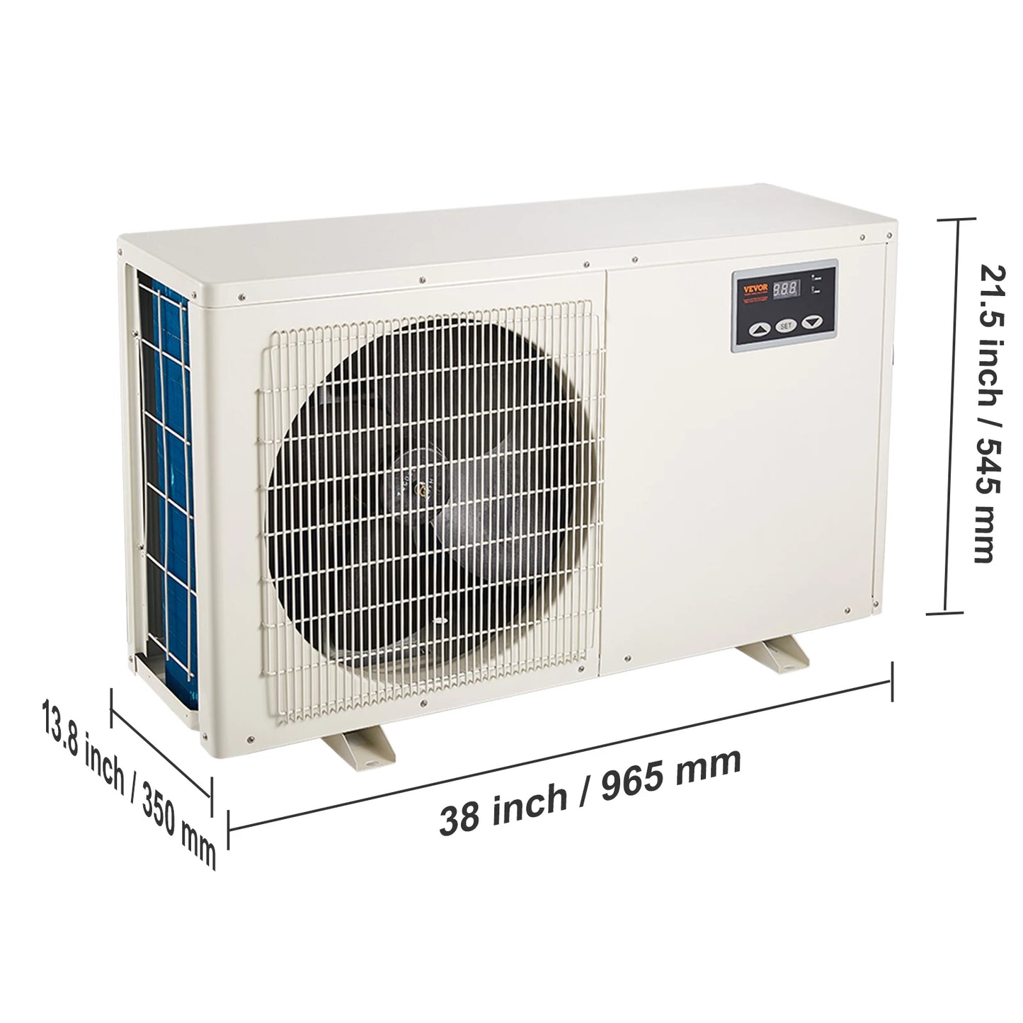 SucceBuy Aquarium Chiller For Freshwater Fish Tank 0.25 0.33 0.1 1.5HP Quiet Hydroponic Water Chiller 110V 100W 20-34C