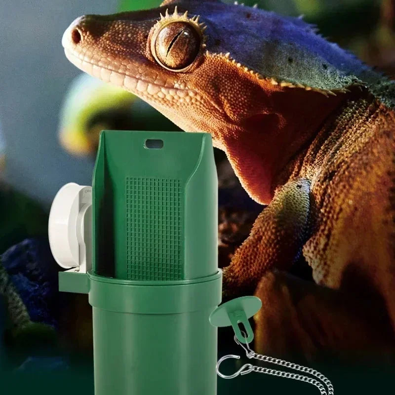 20X10cm Reptile Water Drinker Durable Materials Feeder