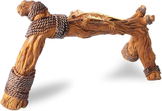 Natural Resin Climbing Frame Reptile Vivarium Decoration