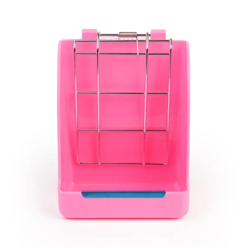 Rabbit Feeder Holder Hay Feeding Dispenser Container For Rabbit Guinea Pig Small Animals